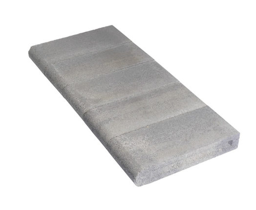 Dark Gray Pewter Charcoal Bullnose Coping Blend