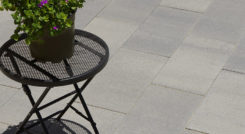12x24 60mm Dark Gray_Pewter_Charcoal blend paving stone